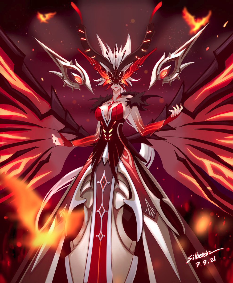 Crimson Witch of Flame AKA Rosalyne-Kruzchka Lohefalter or simply