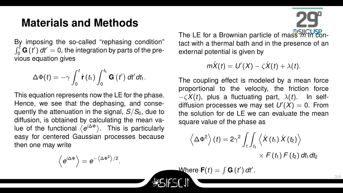sifscposteres's tweet photo. Diffusion-weighted magnetic resonance imaging: an approach using Langevin equation
https://t.co/wBzYysMLnT
#FísicadaMatériaCondensada #FísicaMatemáticaEstatísticaeTermodinâmica #SIFSC11 https://t.co/mAM83dvATN
