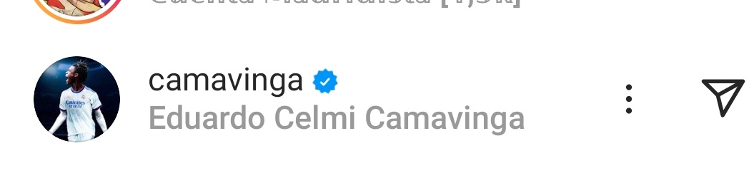 Mbapp7smo's tweet photo. @Camavinga me a visto un story en mi Instagram. Creo que ahora mismo estoy super feliz, los que me conocen saben que esperaba este fichaje desde el año pasado... Me a echo una ilusión enorme 🙏🏻🥰 https://t.co/GbSmAJ7oC9