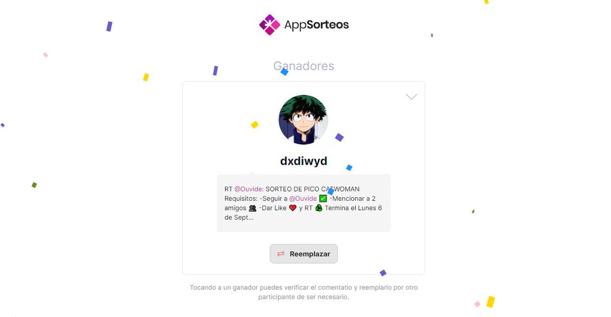 Tienes 5 hrs para reclamar tu premio✅ @dxdiwyd