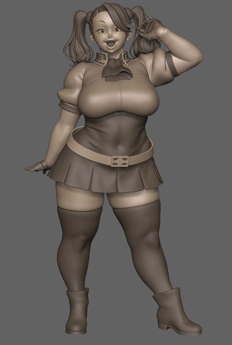 ããå æžãã®ã®ã£ã³åã圢ã«ããŠãããªããšãªãâŠã
#zbrush