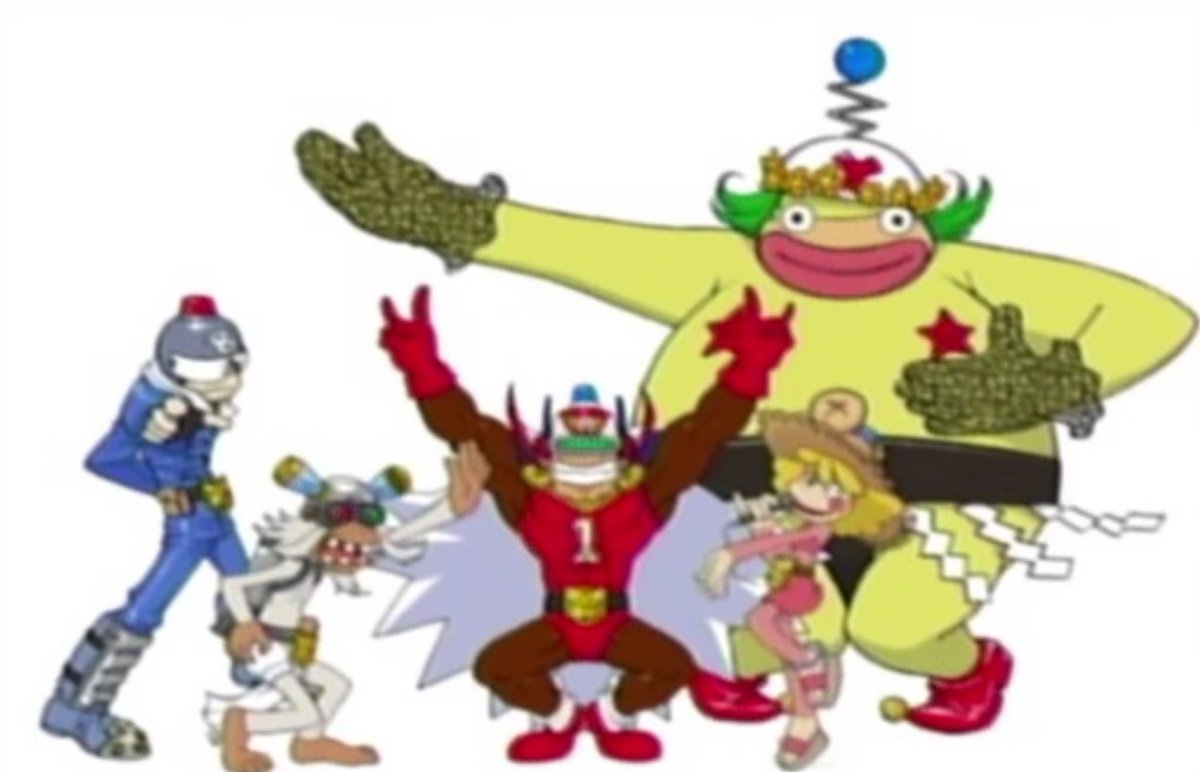 2のウッキーファイブの設定画 他にもあるけど見つからず…