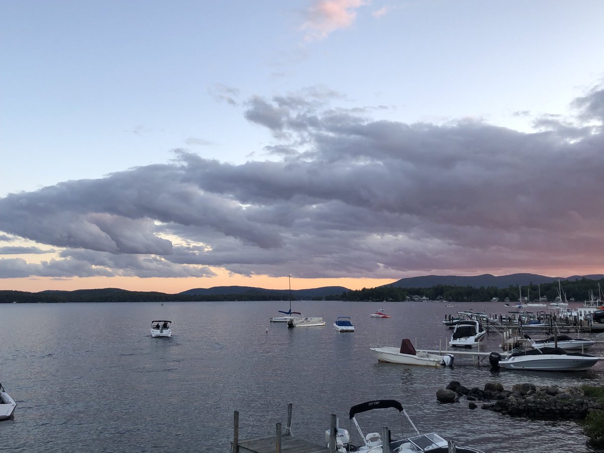 Last evening in Wolfeboro, NH!