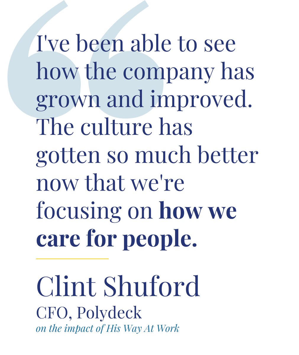 His Way At Work tweet media