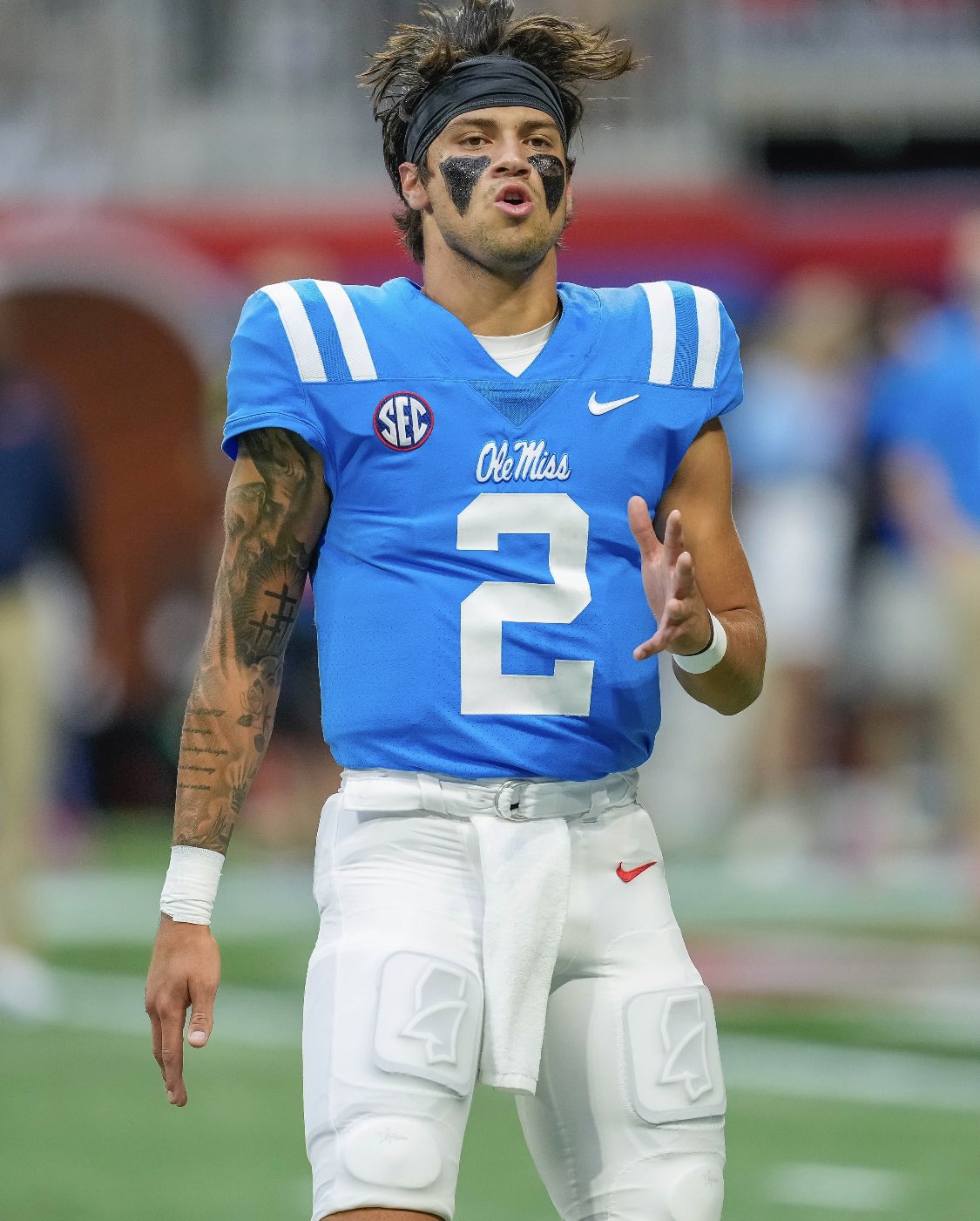 Ole Miss QB Jordan Taamu becomes a mentor for freshman Jordan Corral