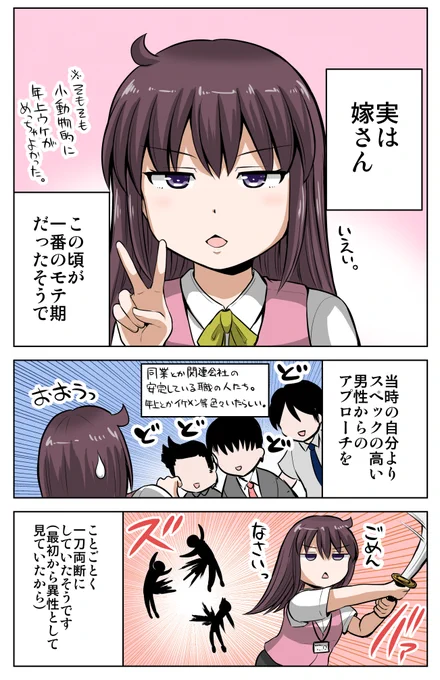 今日の絵日記です。付き合うまで編 その8 