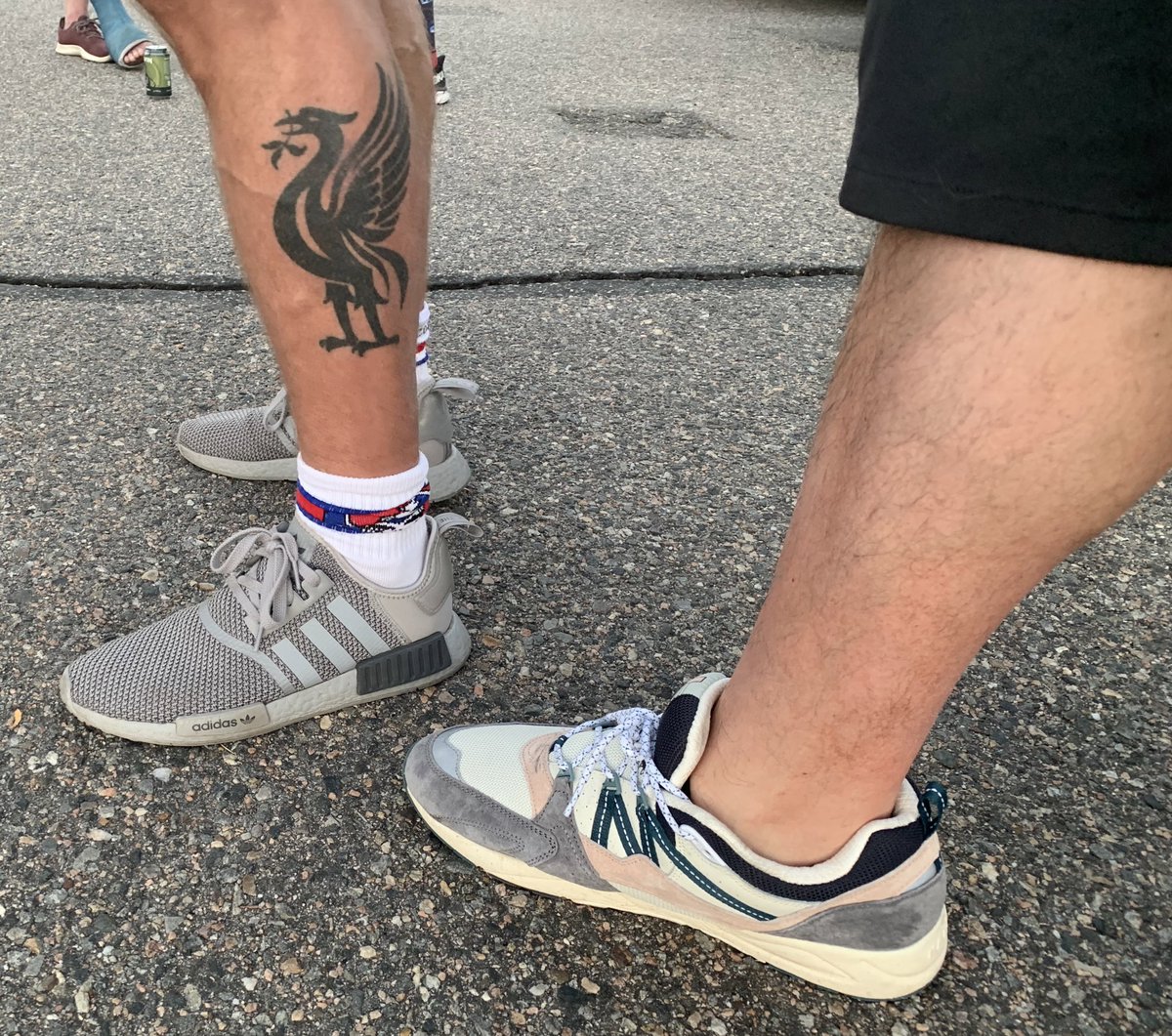 winebibbing's tweet photo. Got to do a #DicksKicks photo shoot with @TourTweet before going in N3. Bro has some heady socks too! https://t.co/NlCtPSNVsB