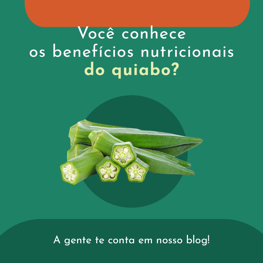 cybercook's tweet photo. Você sabia que o quiabo é uma das hortaliças com mais benefícios para o nosso corpo? 😍
A gente te conta tudo no link: https://t.co/35YMHZqm0R
#Quiabo #BeneficiosQuiabo #ReceitasQuiabo #Cybercook https://t.co/ByKE6rhLt5