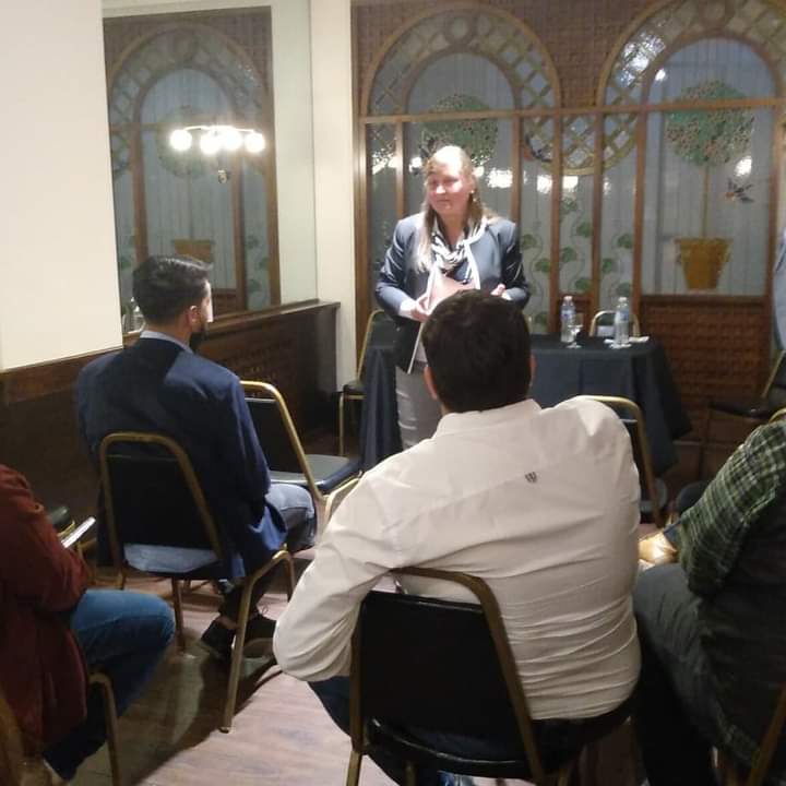 facundobasual17's tweet photo. Hoy recibimos en Villa María a nuestra primer candidata a diputada @merylunge, junto al candidato a diputado @GenesioWilson

VAMOS CBA 🇦🇷❤️

#FacundoBasualdo #MeryLunge #legislativas2021 #eleccioneslegislativas #PASOArgentina #PASO2021 #Argentina #politica #valores #trabajo https://t.co/ltMK3mVM2z