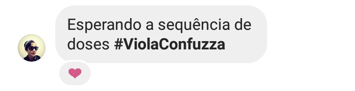 Calma que hoje 00h tem novidade! #violaconfuzza #elis