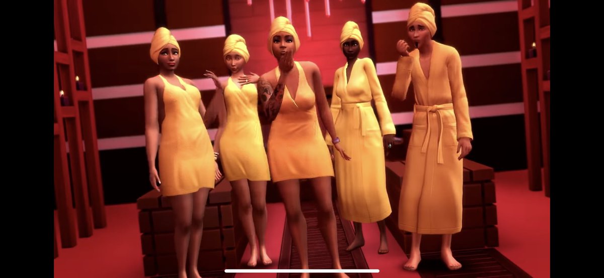 “We are the Muses” #thesims4 #TheSims4SpaDay