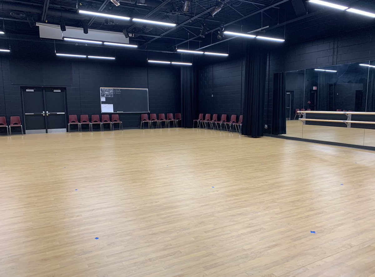 The space is ready for dancers! We can't wait to see you tomorrow!!!