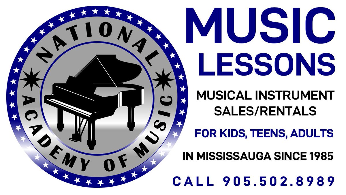 MusicLessonsCA's tweet image. #MusicLessons In #Piano, Guitar, Vocal, Violin, Drums, More - Call 905.502.8989 - Visit musicschoolmississauga dot com