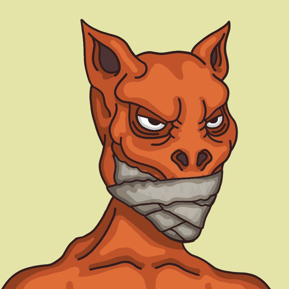 KjDevain's tweet photo. Just minted my first NFT and met this dirty devil! The whole process was so easy and with a great community that's willing to give back to boot! He's a rare one too π @DirtyDevilsNFT @Tradermayne @trader1sz #dirtydevils #fuckcancer https://t.co/NBuELGAa6R