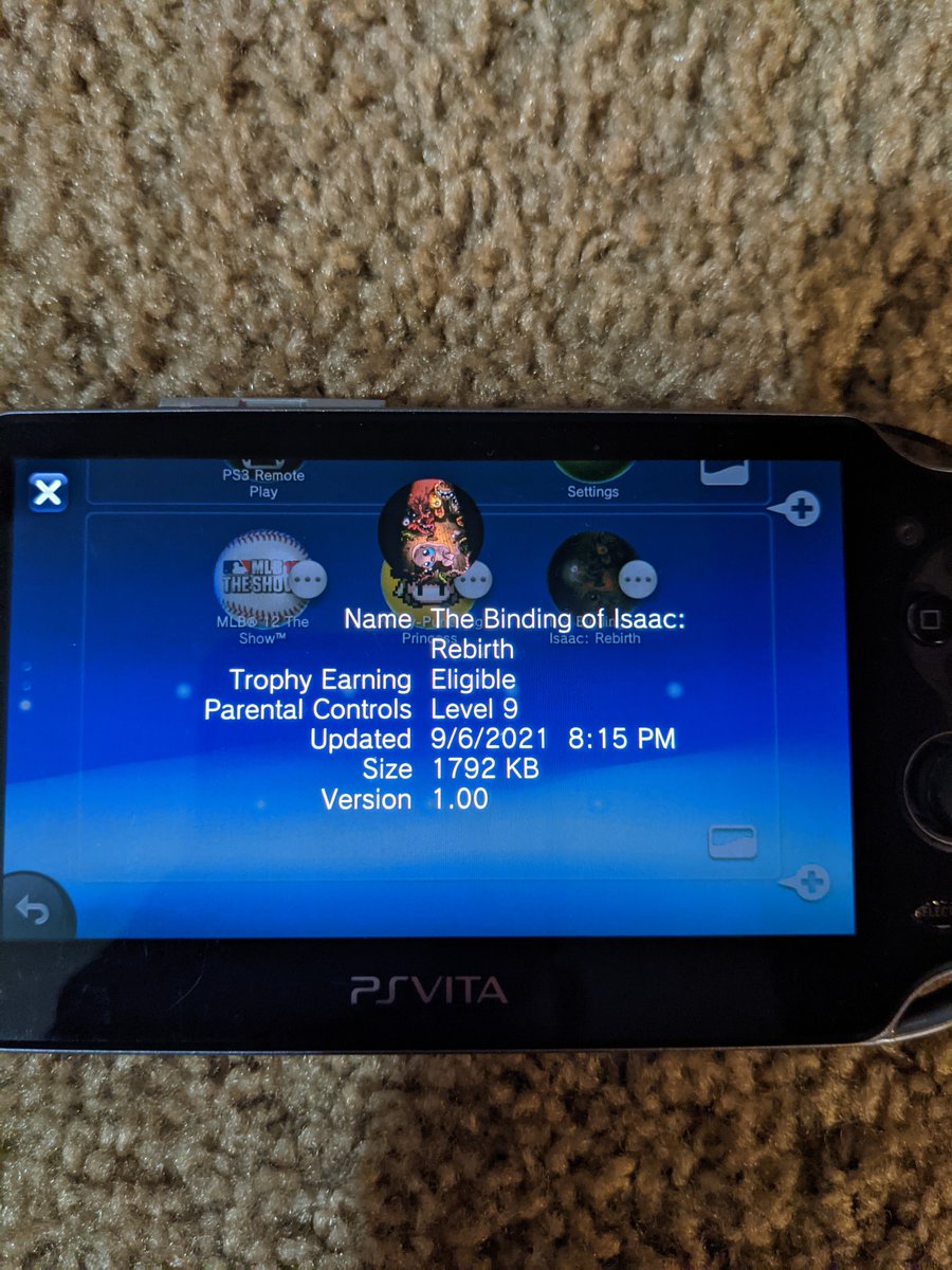 the binding of isaac console controls