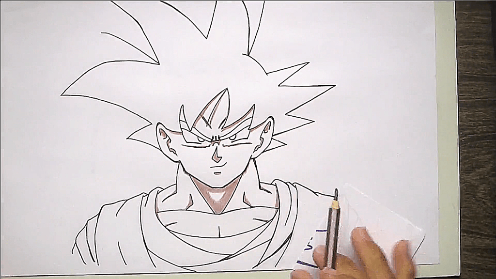 X 上的 Leo Desenhista：「Bora desenhar o #goku, e colorir de um jeito SIMPLES?  Pra ver o tutorial, clique no link:    / X