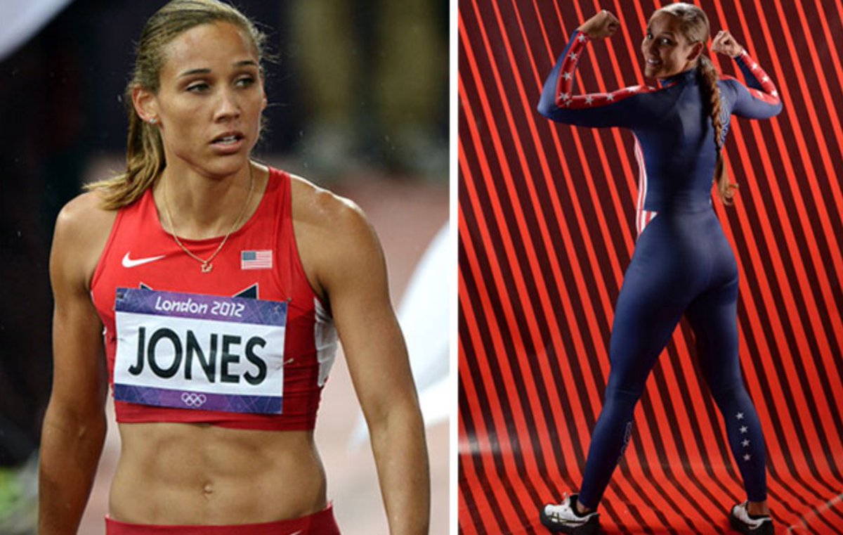 Lolo Jones was named to the USA Bobsled national team that should make up t...