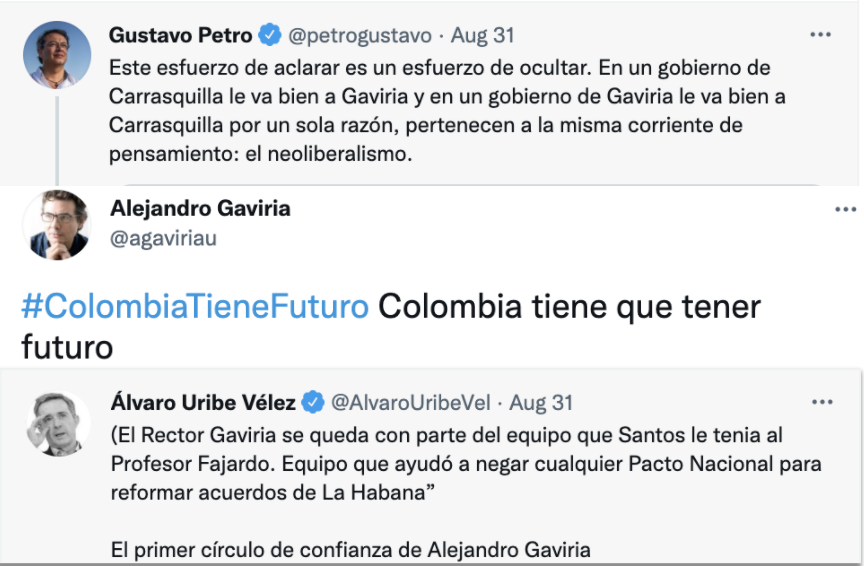 Al juzgar por los extremos, el centro sí existe #ColombiaTieneFuturo