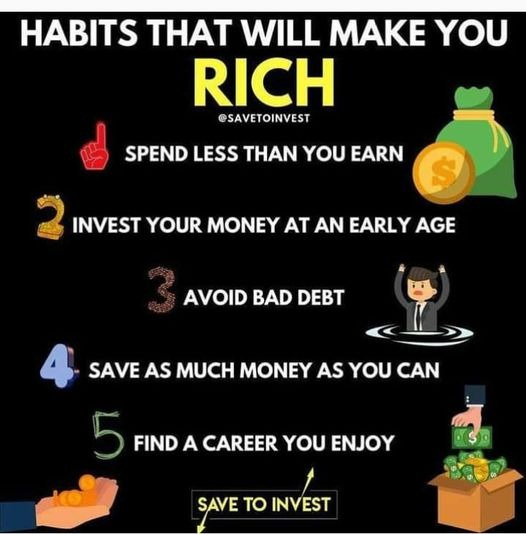 KaiMidel's tweet photo. Success is all about Discipline. Jim Rohn described it as a few simple disciplines practiced everyday. One success leads to a another. 
Start by changing one habit and add to it everyday. You can start by practicing the habits below. https://t.co/NqDC4Gemvi