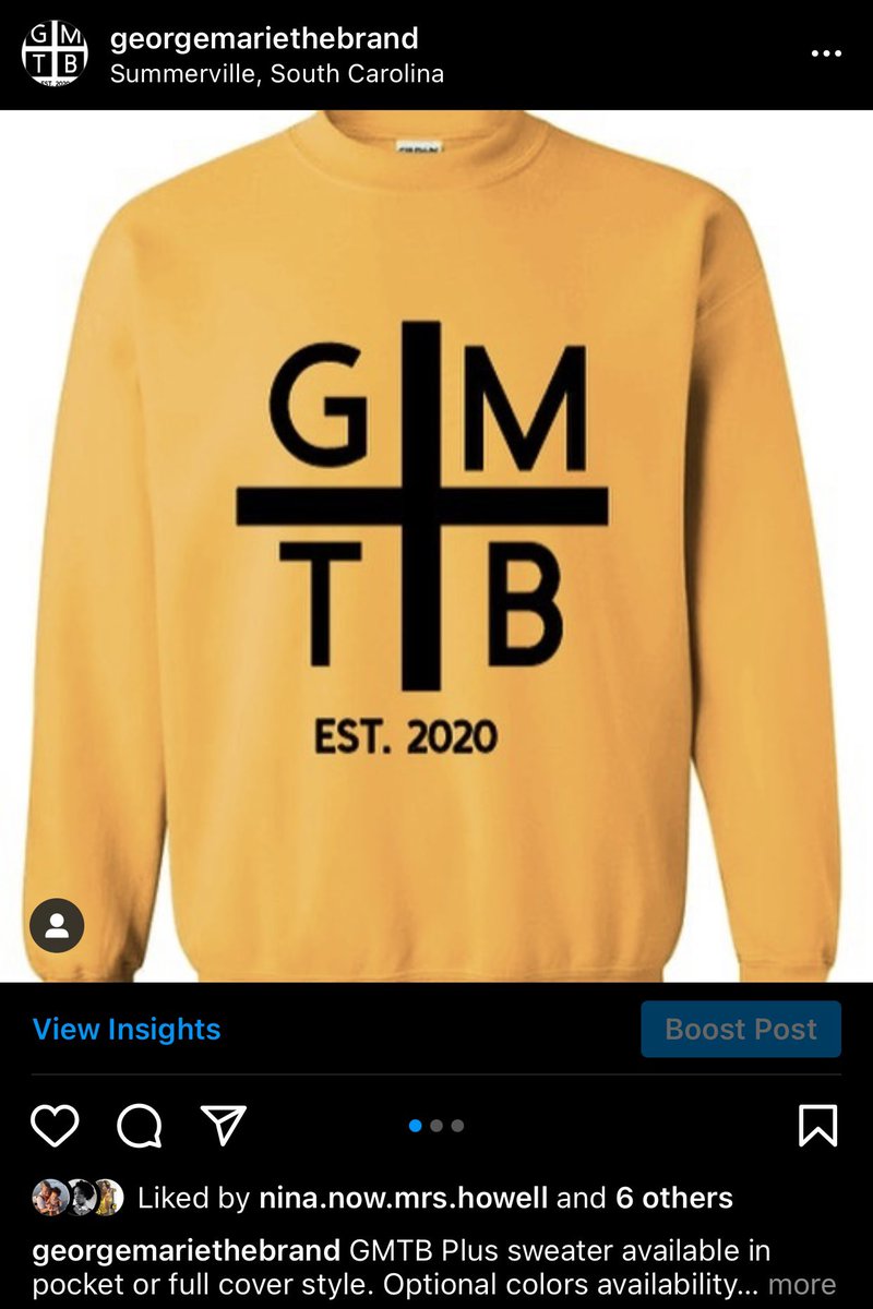 PublicAssassin's tweet image. Check out my page on IG: georgemariethebrand  

Peep the fall season wear. Sweatshirts, long sleeve, hoodies, short sleeve. In a variety of colors and most sizes.