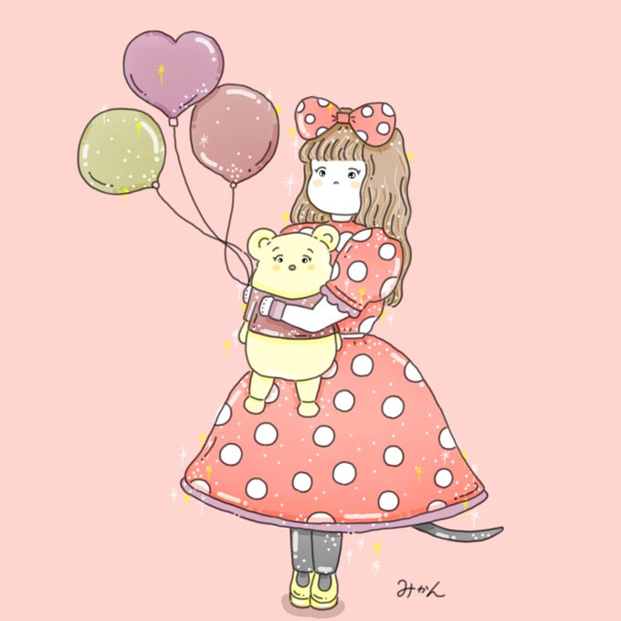 ミニーちゃんのtwitterイラスト検索結果