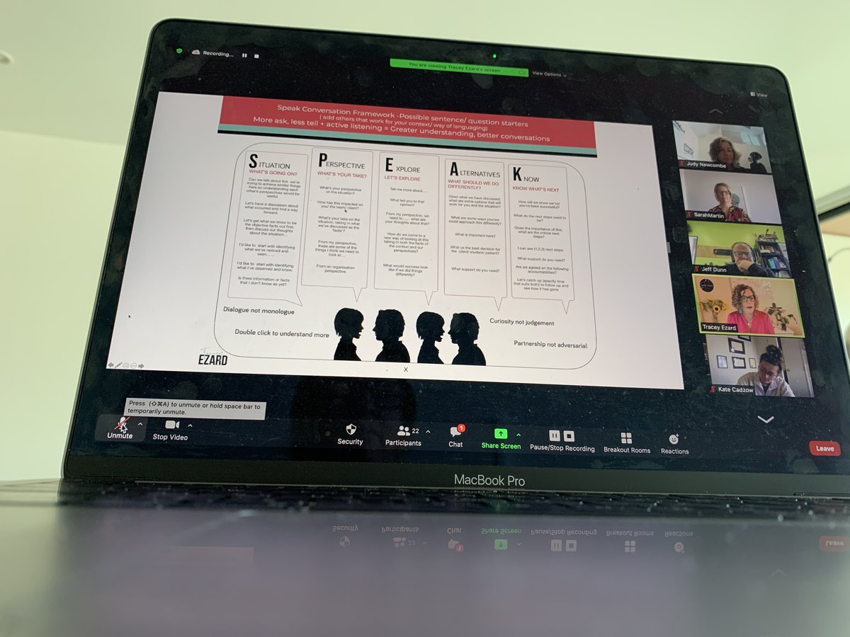 Zoom, Zoom, #Zoom - The second workshop in our collaborative Leadership Series took place on Friday. Some highlights here!