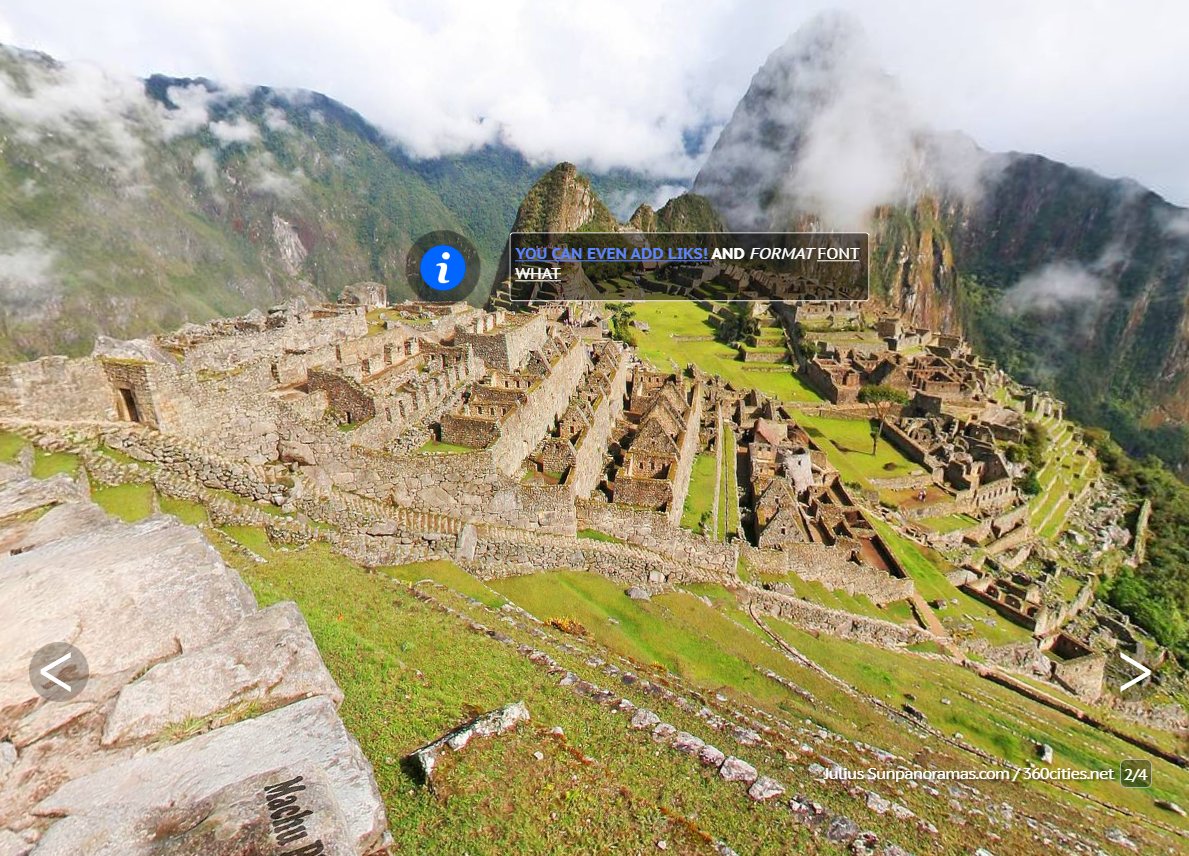 Y'ALL! I have found the tool to replace Google Tour Creator!!! 

Did you know about the schools version of 360Cities?!?!?! 

Make guided tours with their huge library, add tags, questions, and text slides throughout! 

IT IS FREE: schools.360cities.net