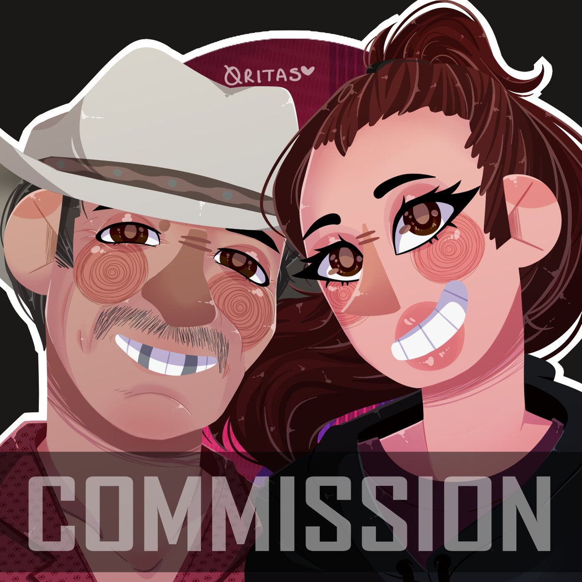 QkyoEC's tweet photo. Idk, I love drawing real people ♥
Commission for Lilia E. (FB)
 
#Commissions #CommissionsOpen #OpenCommissions #CommsOpen #Commission #CommissionSheet #ArtShare #ArtistShare #ArtistOnTwitter #LookingForCommissions #PortraitCartoon #CartoonPortrait #CartoonCommissions https://t.co/uzM1encYBH