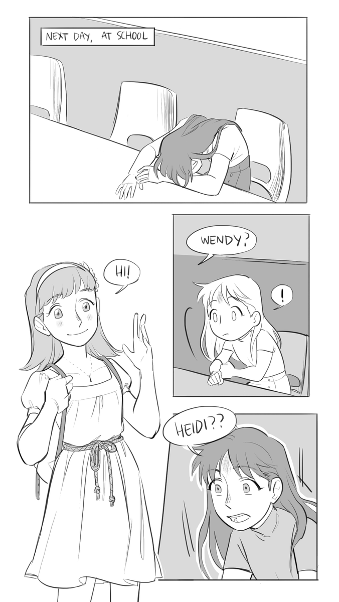 wendy and heidi meet in uni part 1 