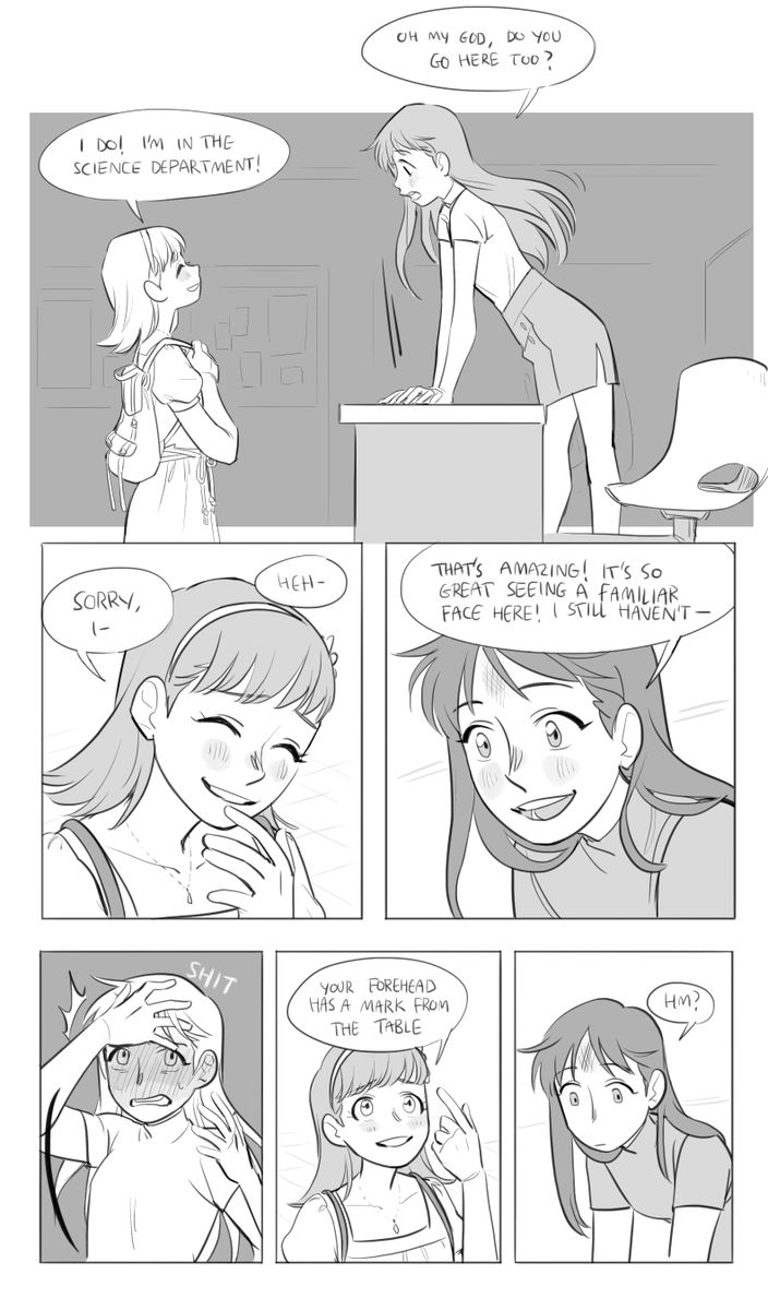 wendy and heidi meet in uni part 1 