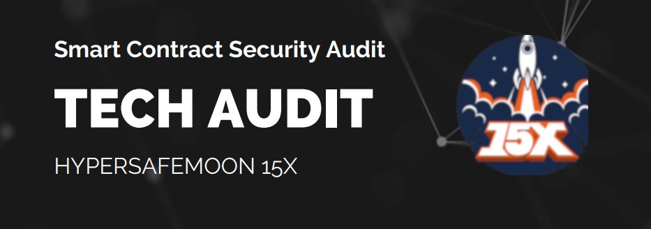 HyperSafeMn15x's tweet photo. Our Smart contract was audited by Tech-audit and it passed! Another milestone!  🚀🚀🚀 https://t.co/tTgQ0tJMvy