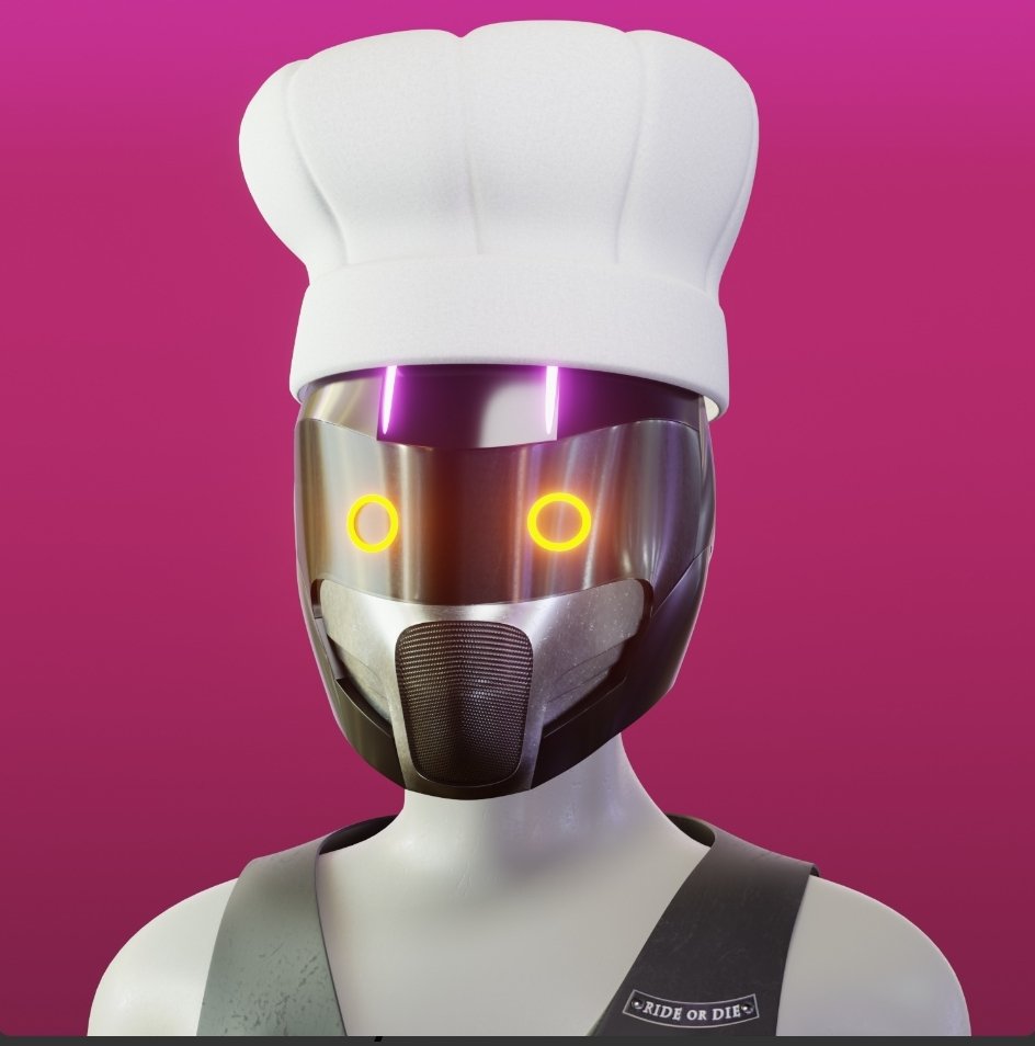 b19bay's tweet photo. @TheCryptoDaddi @BikersNFT @DinosChibi @FLUF_World @PenguinFightNFT #chefmodeactivated https://t.co/JcXSFxF9x0