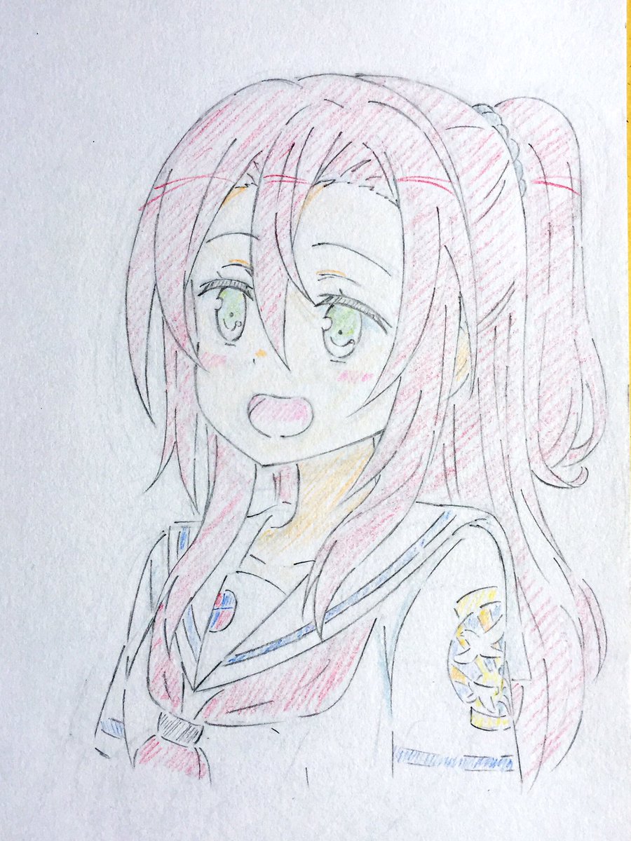 ステラシープ V Twitter ハイスクール フリート 松永 理都子 描きました イラスト はいふり ステラシープ V Twitter ハイスクール フリート 松永 理都子 描きました イラスト はいふり