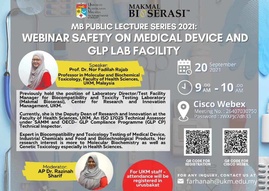 bioserasi's tweet image. Come and join us! Register here : shorturl.at/abqMQ

#iso17025 #goodlaboratorypractice #safety