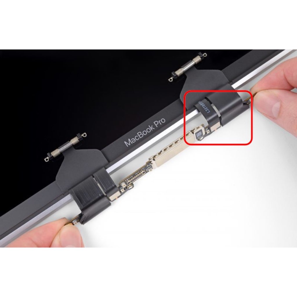ypmactech's tweet image. Common screen issue in #MacBookPro2016 and #MacBookPro2017 both 13 and 15 inch. 

When the screen is open to 90 degree angle and beyond, the stretching of the flex cable can cause #StrageLight and sudden screen blackout. 
#Flexgate

🔧 On-site repair &amp;amp; 🚚 Pick up from you