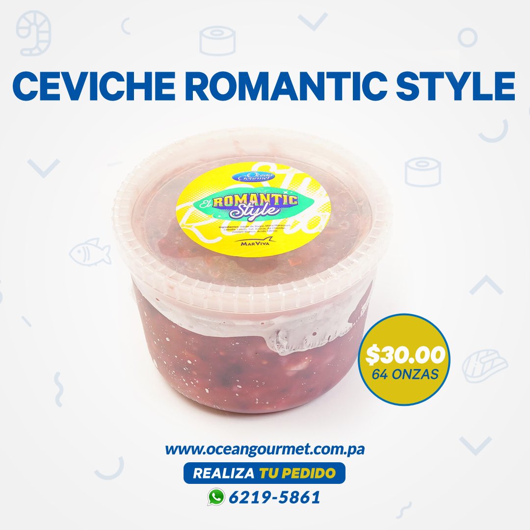 OceanGourmet's tweet photo. ¿Ya probaste nuestro Ceviche Romantic Style? 🤩 Un delicioso ceviche de pescado con un toque dulce acompañado de moras y maracuyá.

*Todos nuestros ceviches que incluyen pescado cuentan con la certificación de “CEVICHE LIBRE DE TIBURÓN” otorgada por la @FundacionMarViva! 🦈 https://t.co/F88S6EV310