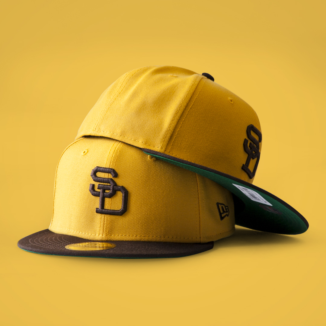 BillionCreation's tweet photo. If you don't have this in your Padres collection, is it REALLY a Padres collection? Think about it. 

New Era 59Fifty San Diego Padres 1971 Road Hat available online and in-store: 

https://t.co/lPeX8Ws0Zh

#newera #sdhatcollectors #padres #sandiegopadres #59fifty #fitted https://t.co/zsAxDESGGX