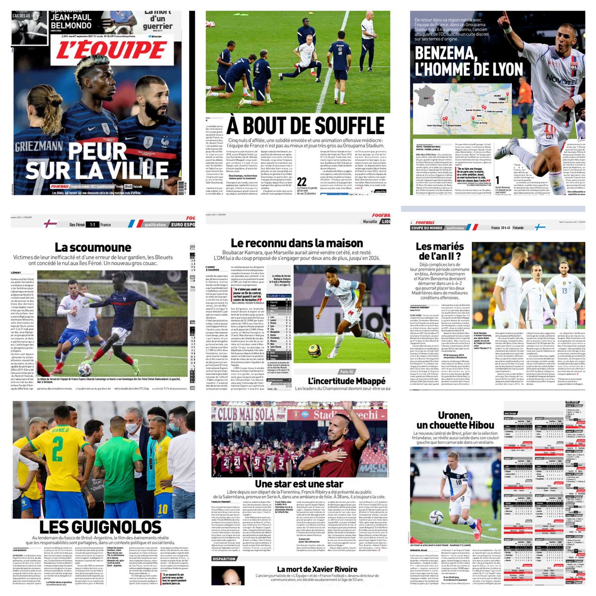 a2linefrancois's tweet photo. C’est désormais un classique mais c’est toujours très efficace ! Bravo @lequipe pour cet hommage à #Belmondo https://t.co/28ut5bMXAx