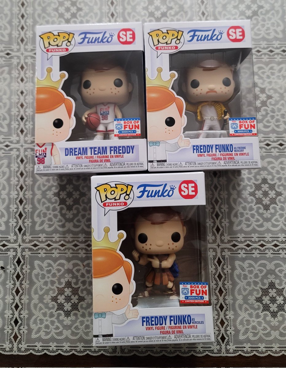 BandaELRicardo1's tweet image. Box Of Fun package finally came in! Super happy with my pulls! Especially after hearing alot talk about the latest shippments being complete duds! Thank you all who wished me luck cause I believe it paid off 🥰 #Funko #FunkoPop #FunKon2021