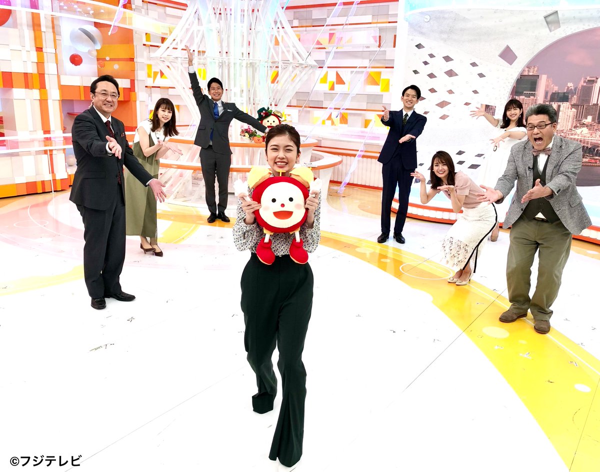 めざましテレビ 放送終わりにパシャリ 小芝風花さんマンスリー初回でした １００点満点の笑顔と爽やかさで無事終了 原稿生読みもバッチリ 来週は14日 火 予定です お楽しみに めざましテレビ マンスリーエンタメプレゼンター 小芝風花