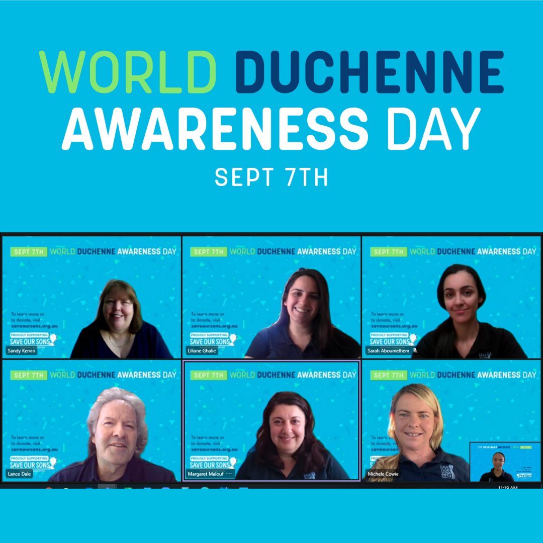 Team morning tea to celebrate World Duchenne Awareness Day! 

For ways to get involved or to donate, visit: saveoursons.org.au/pages/duchenne…

#sosduchennefoundation #duchenne #becker #musculardystrophy #WDAD21