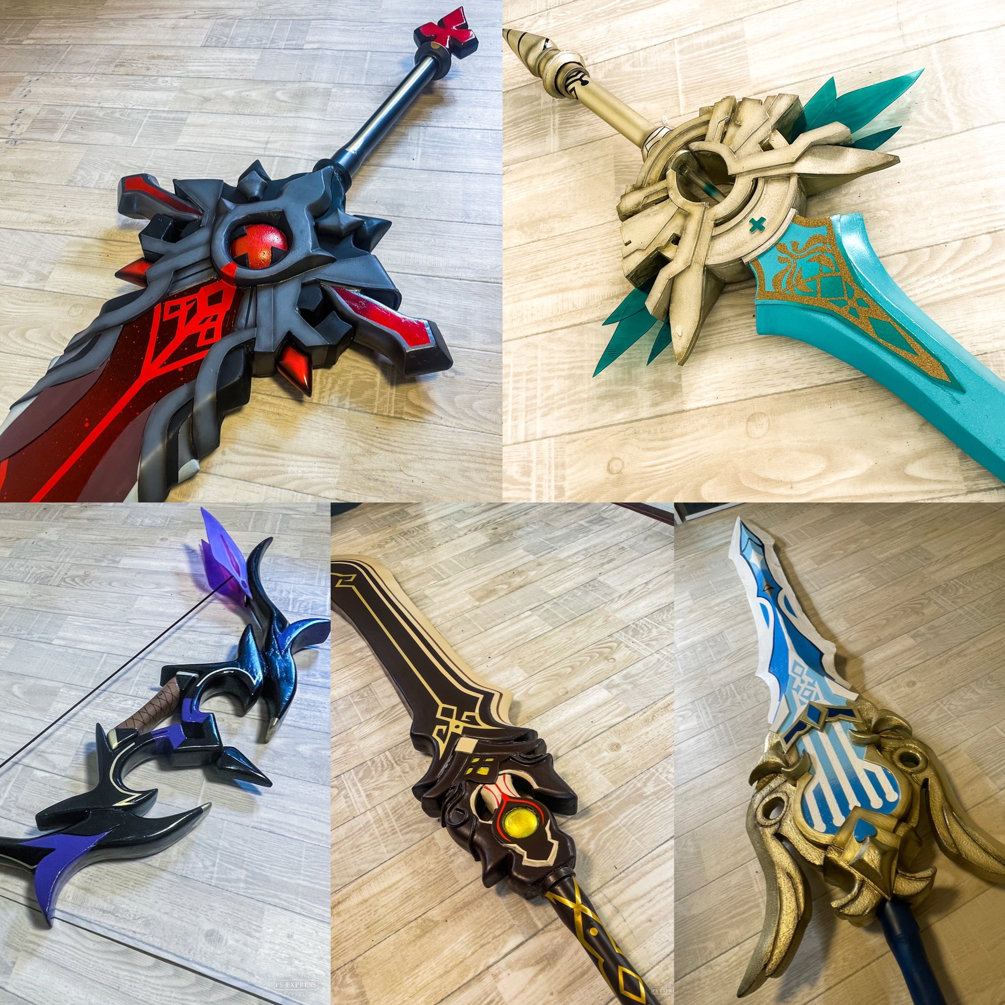いです 原神 コスプレ 武器 道具 小道具 旅人 蛍 片手剣 ホタル