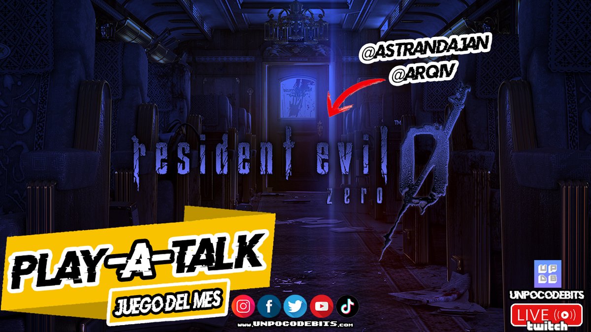 ikigaitraveljpn's tweet photo. Es lunes de #PlayATalk y esos zombies no se acabaran solos!
Vamos a seguir dandole a Resident Evil Zero!
https://t.co/SYNVyHsuRR https://t.co/tMjAmrAvMC