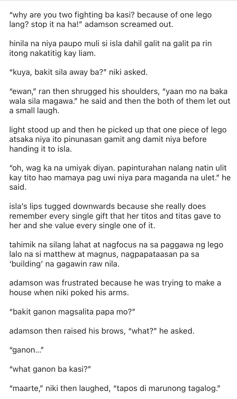 riz on Twitter: "— conyo au snippet in which their kids are fighting ...