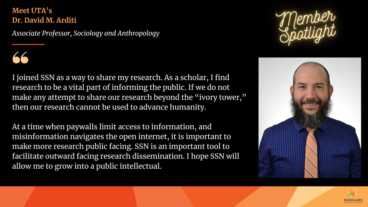 Scholars Strategy Network DFW tweet media