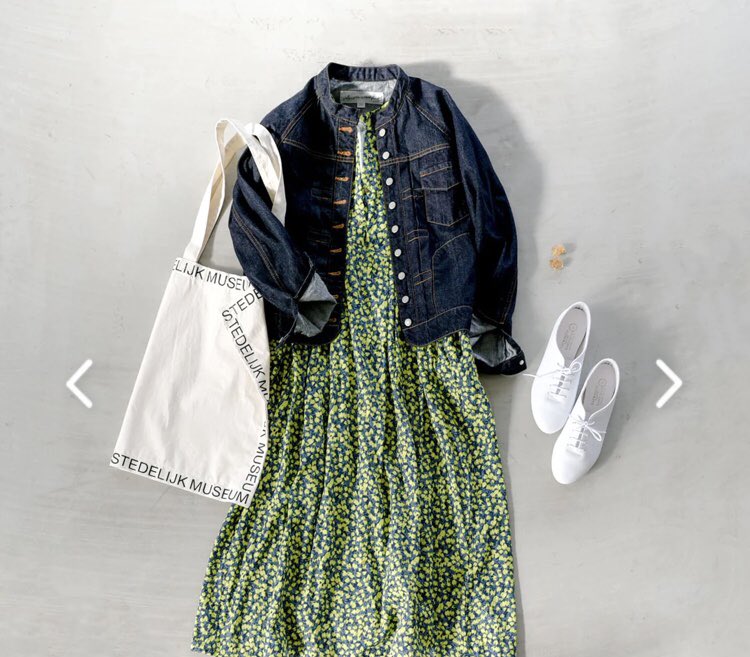 大人世代のキュートタイプさんにかわいいコーディネート✨
Gジャンも丸みのあるものがかわいいです。

北欧、暮らしの道具店さんはキュートタイプ〜フレッシュタイプさんの中でもナチュラル系が得意な方におすすめのショップ。