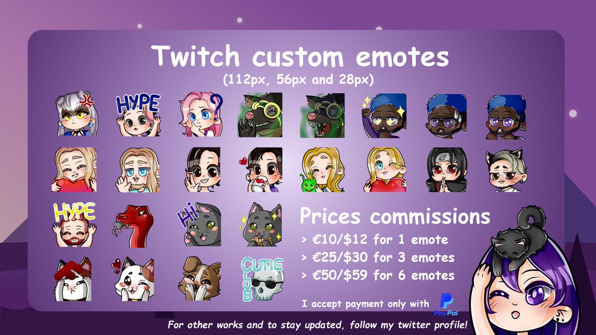 RutyleDesign's tweet photo. @Hxcmaxttv Unfortunately it is difficult to predict, it often happens online ...
If you like my style you can trust me, you will not regret it! 🥺💜 https://t.co/IQ4ZfHDrmn
