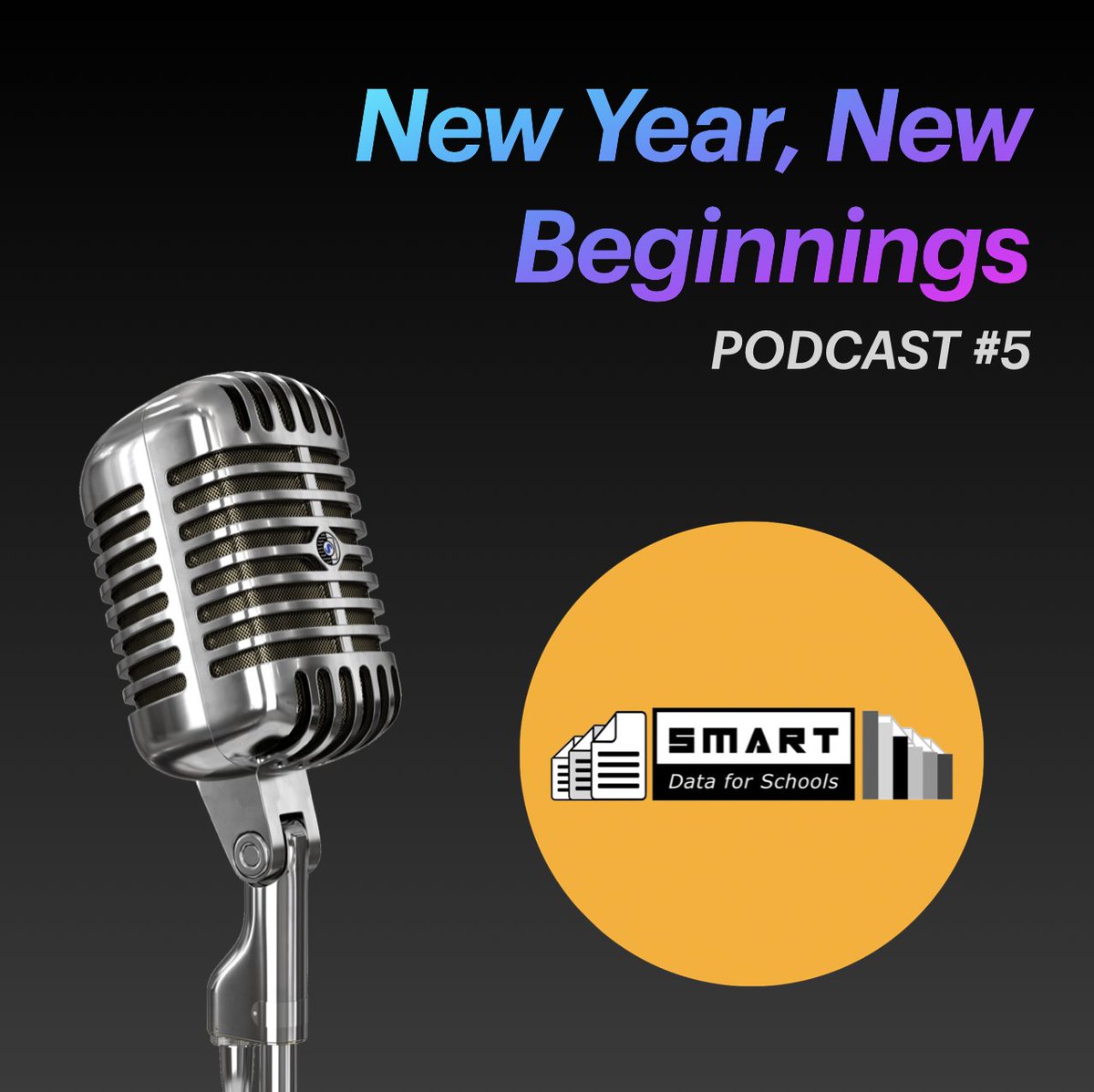 Podcast #5: New Year, New Beginnings
* Tackling the data visualization piece in a new school
* Systems for collecting &amp; collating your data 
 * Planning to use your data effectively right from the start to serve the needs of those you serve better
sites.google.com/smartdataforsc…