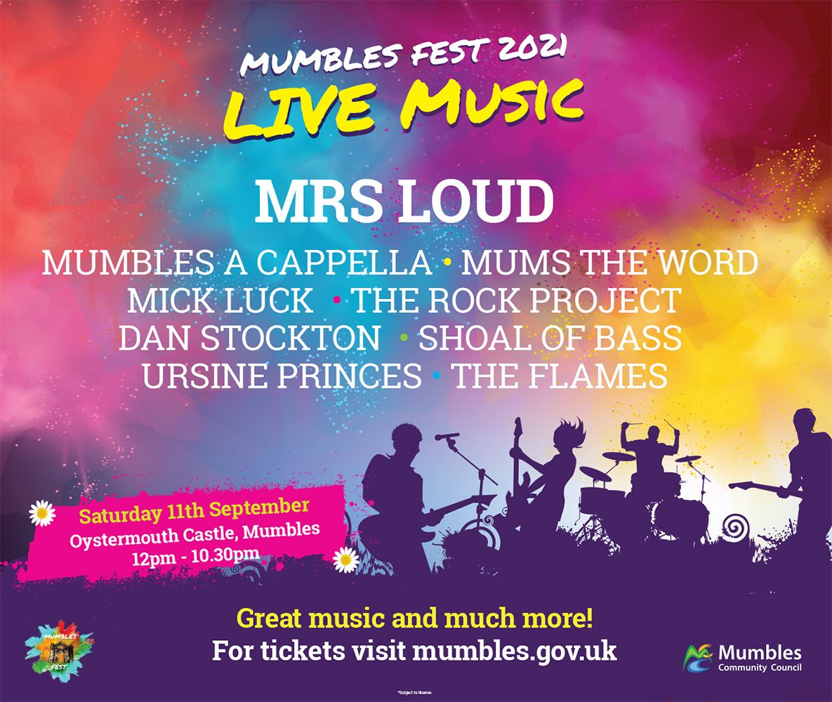 🥳#MUMBLESFEST2021🥳

Only a couple days left until the highly anticipated MUMBLESFEST2021! 🤩 
With are range of performers and vendors as well as activities on the castle grounds its guaranteed to be a fun day out for all ages!!

Tickets available via the link in our bio!
