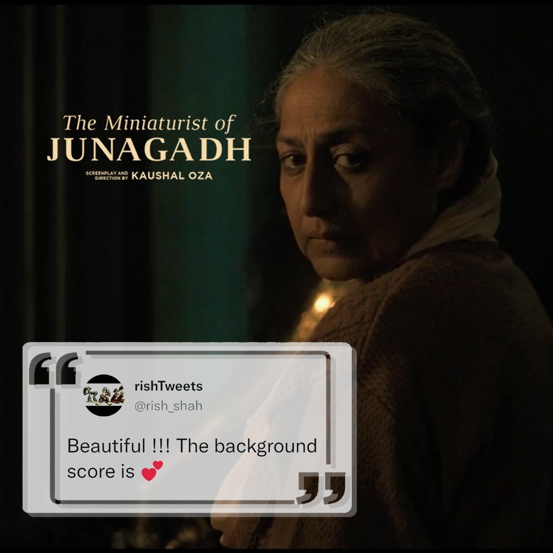 Luminoso Pictures (@luminosopics) on Twitter photo Thank you India for watching & loving #TheMiniaturistOfJunagadh! ❤️
And a special thanks to <a href="/bisffblr/">BISFF: Bengaluru International Short Film Festival</a>!
#TMOJ Thank you India for watching & loving #TheMiniaturistOfJunagadh! ❤️
And a special thanks to <a href="/bisffblr/">BISFF: Bengaluru International Short Film Festival</a>!
#TMOJ